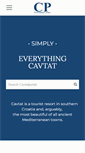 Mobile Screenshot of cavtatportal.com